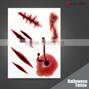 Manufacturer of Popular Halloween party fangs/ Vampire Teeth Tattoo Sticker