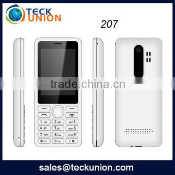 2016 latest 2.4inch basic mobile phone wholesale cell phone 207