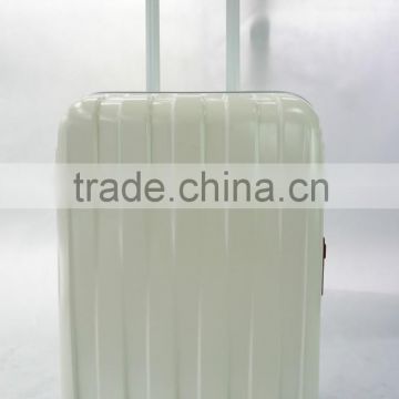 China alibaba New bag product 3pcs hardshell ABS PC luggage set four universal wheels travel trolley bag