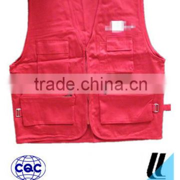 photographer ourdoor vest with multi pockets