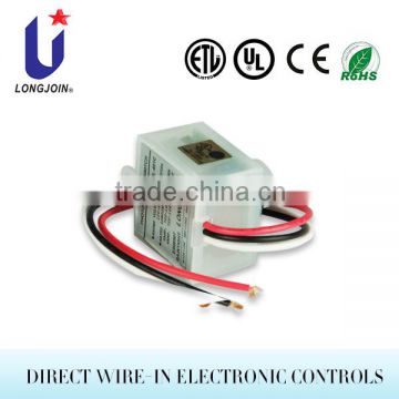 Direct Wire-in Electronic Control Ansi C136.10 Photocell Control Switch With DC Relay Switch