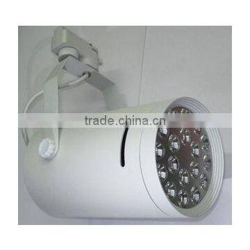 18w LED track lighting Black color/ Silver color LED track light 2year warranty gallery led track lighting