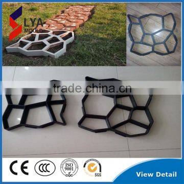 Garden plastic DIY pathment crazy paving stepping mold maker