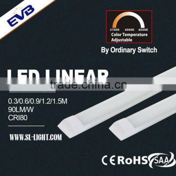 Color temperature adjustable LED linear light lamp 0.3m/0.6m/0.9m/1.2m