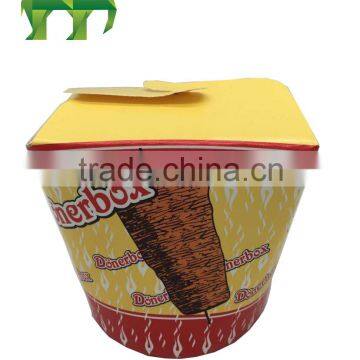 16oz custom design paper box/chips and fish boxs/packing box