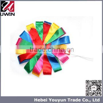 Custom High Quality Dance Ribbon Rhythmic Gymnastics Ribbons For Sale