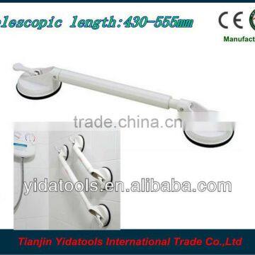 telescopic bath handle with two suction cup