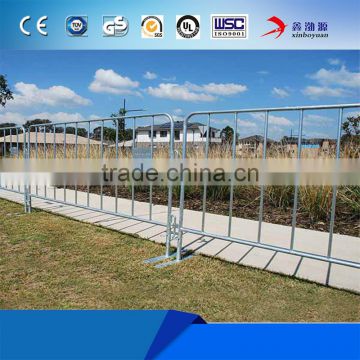1.2mm high *2m wide 32mm OD frame pipe crowd control safety use steel metal barrier