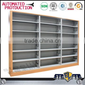 Customized godrej steel almirah library furniture cabinet metal library wholesale bookshelves
