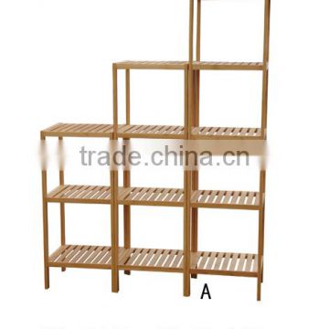 bamboo storage rack/shelf/holder for books/toys