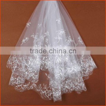 Graceful Rayon New Design Bridal Veil