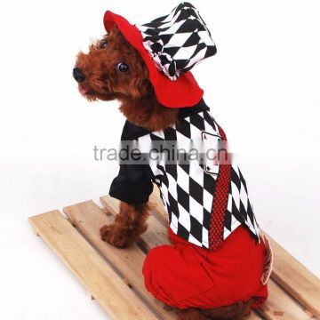 2016 Hot sale costume patterns halloween christmas dog magic coat clothes