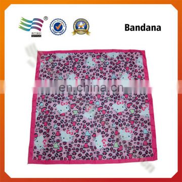 Cheap Custom Promotion Polyester Scarf Printed