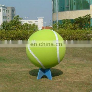Different Size Custom Printed Logo Giant tennis ball inflatable ball