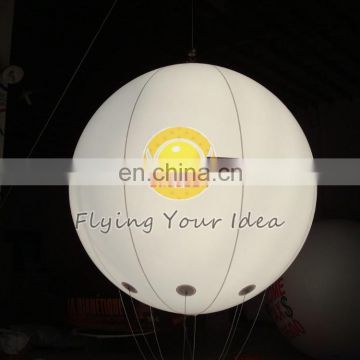 outdoor inflatable lighting balloon with 4 colors LED