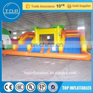 Golden Supplier giant inflatable slide water games park with En14960/EN15649