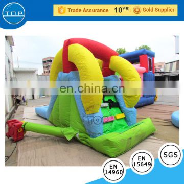 TOP INFALTABLES 2017 Popular Inflatable Slide with Bouncer