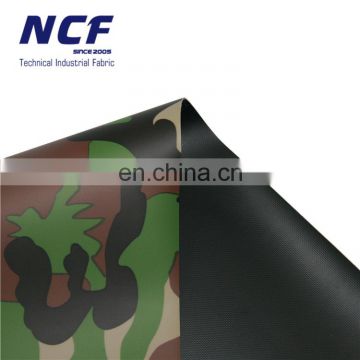 Long Serve Life Camouflage Color PVC Tarpaulin