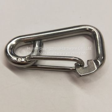 Spring Snap Hook Stainless Steel Nickel White Safty Swivel Highly Polished