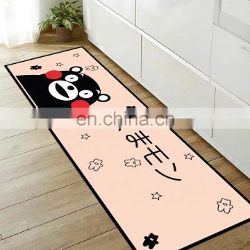 House hold modern 3d custom printed kitchen mat