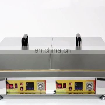 High Quality Baking Equipment Commercial Stainless Steel Souffle Machine Flat Electric Griddle Machine