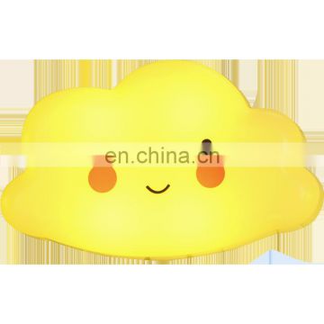 Hot Sale Rechargeable Battery Powered Colorful Changing Cloud Shape LED Night Light