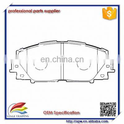 04465-52200 Auto Parts Brake Pad Beake Disc For Toyota Yaris Brake Weight