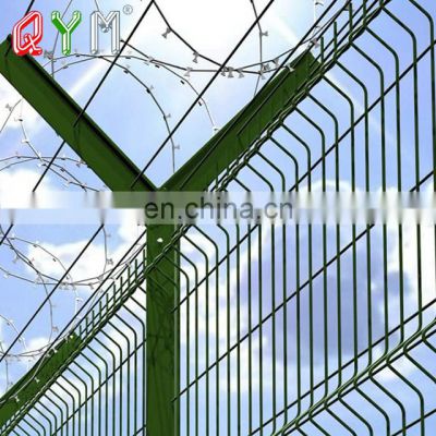 Curved 3d Panel Pvc Garden Fence Welded Wire Mesh Fence