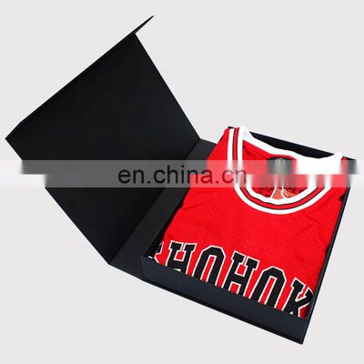 Wholesale Custom Logo Luxury Eco-friendly Art Paper Recycled Cardboard T-shirt Apparel Storage Packaging Box for clothes