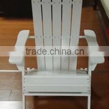 Adirondack Wood Folding Chair in White