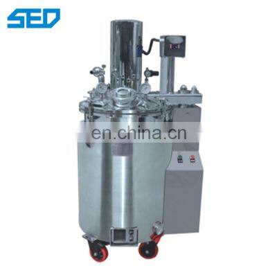 316 Stainless Steel 100L Vacuum Gelatin Melting Tank