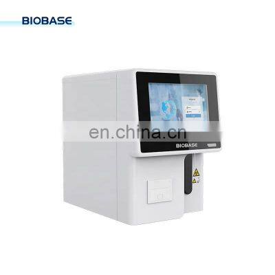 BIOBASE China Automatic Blood Analyzer Touch LCD Screen Open System 3 Part Hematology Analyzer For Lab