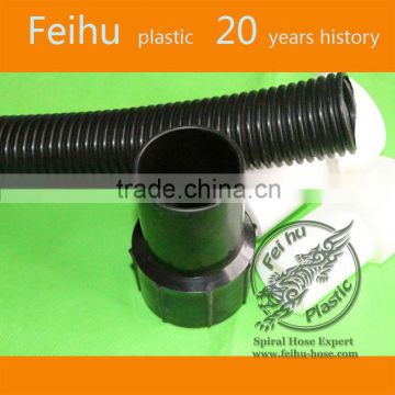 flexible corrugated industrial vacuum suction pipe