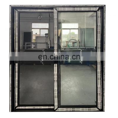 Thermal break aluminum alloy sliding doors seal the balcony and the kitchen