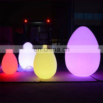 led glowing swimming pool ball/floating led pool balls/outdoor solar plastic led ball sphere stone light lamp