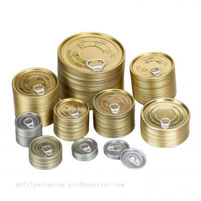 Easy Open End Tinplate Hard Open Lid for Tinplate Can