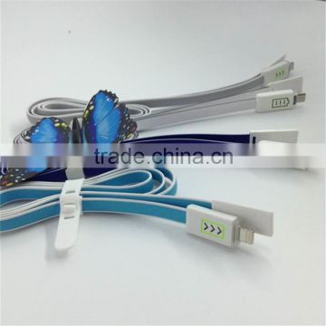 2016 new hot sales wholesale promotion lighting usb cable charging usb cable shenzhen electronics manufacture