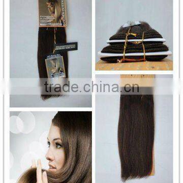 100% Straight Human Hair Weaving12'' On Sale
