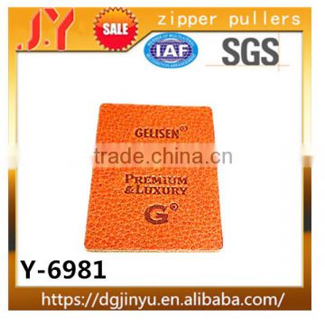 Customized Garments Top Quantity Leather Patches