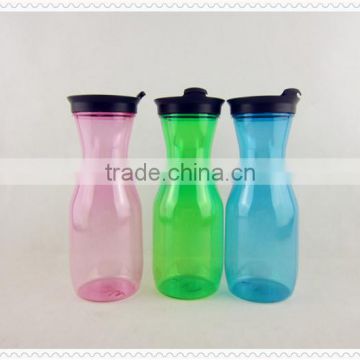 700ML plastic pitcher PET flow bottle BPA Free milk jar customer color