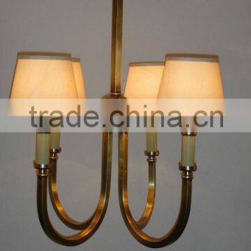 2014 new brass pendant lamp simple for lobby