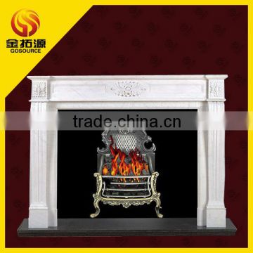new design french stone fireplace mantel
