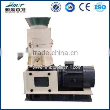 70-100 kg/h flat die flat die diesel engine straw pellet mill