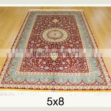pershian design handmade silk rug hand knotted persian silk carpets for home hotel villa silk rug