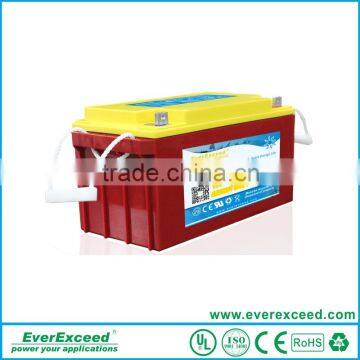 High performance lead acid agm battery against high-temperature TM-12200