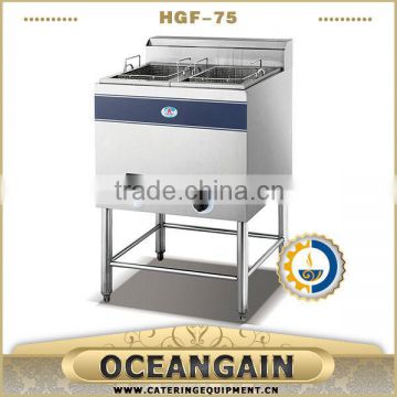 HGF-75 2015 2-tank 2-basket gas frying machine hot sale