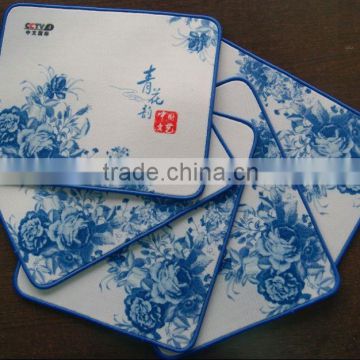 Customized types of microfiber mouse mat, rubber mouse mat