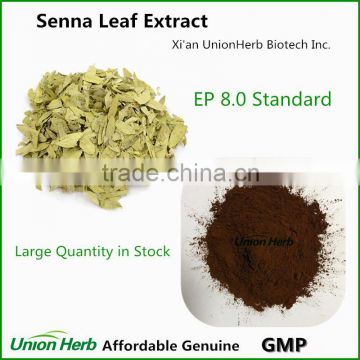 Bowel Movements Senna Leaf Extract Powder with Sennosides as Laxative