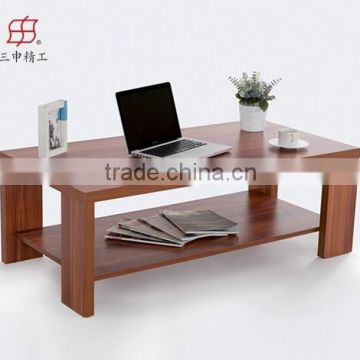 2015 melamine modern wood coffee table SSJG-5425