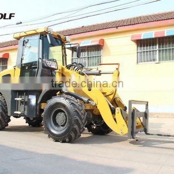 ZL16F wheel loader in North America,ZL16 front end loaders with snow blower,wheel loader 1.6ton